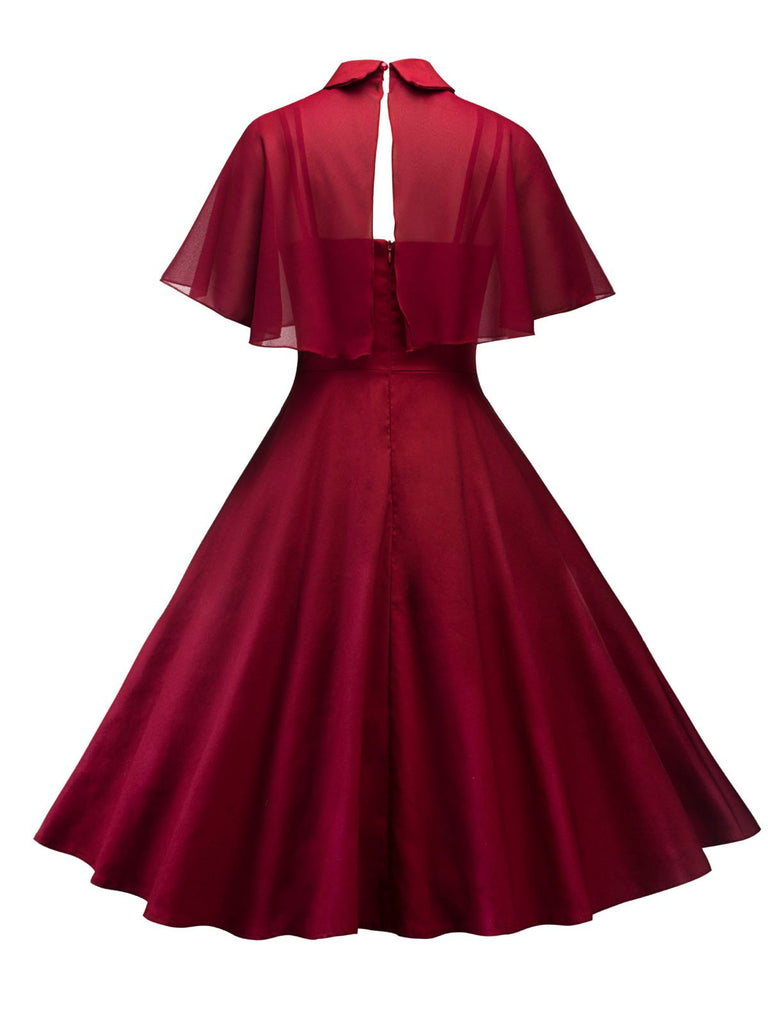 Robe Swing Vintage Année 50 Châle Rétro ...